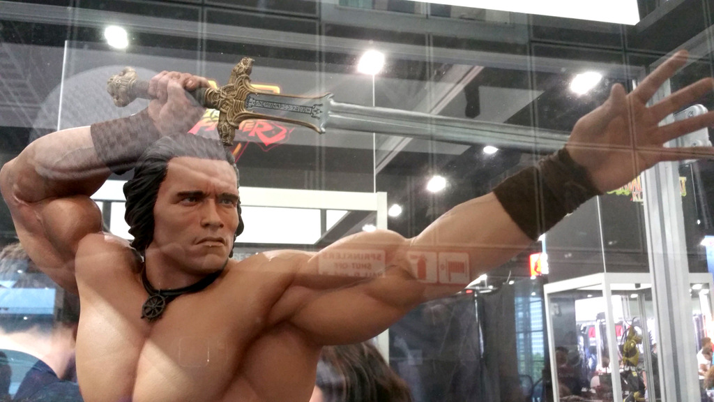 Amazing 1 3 Scale Arnold Schwarzenegger Conan Figure Domcoola